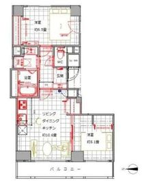 アルテール両国 701 間取り図