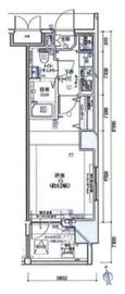 ガリシア九段下ライズ 2階 間取り図