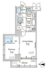 パークアクシス本所吾妻橋サウスレジデンス 515 間取り図