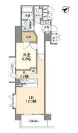 アーマックス大井町 207 間取り図
