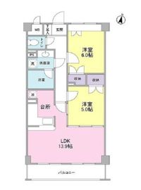グランハイツ南雪谷 223 間取り図