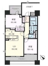 クレヴィア新大塚 3階 間取り図