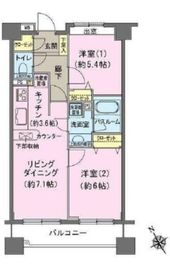 ヒルレジデンス大崎 2階 間取り図
