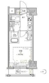 クレイシア秋葉原ラグゼスウィート 8階 間取り図