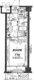 コンシェリア駒込EAST 3階 間取り図
