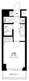 パレステュディオ渋谷ウエスト 4階 間取り図