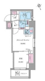 クレヴィアリグゼ世田谷松陰神社前 401 間取り図
