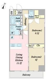 PARK HILLS TOWER (パークヒルズタワー) 1003 間取り図