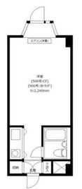 赤坂ベルゴ 5階 間取り図