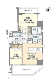 ブランズ代々木西参道 7階 間取り図