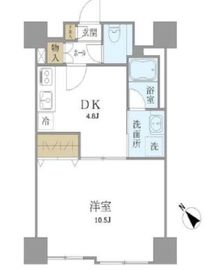 東建ニューハイツ西新宿 3階 間取り図
