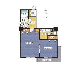 南青山パークマンション 7階 間取り図