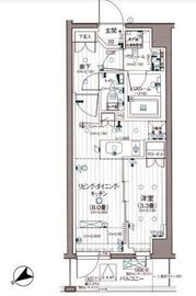 デュオステージ下落合 6階 間取り図