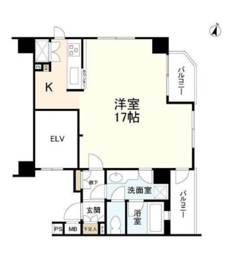 東急ドエルアルス神宮前 3階 間取り図