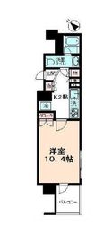 ガレリア・マーレ日本橋 6階 間取り図