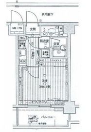 マークプレイス麻布十番 7階 間取り図