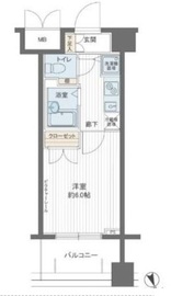 メインステージ麻布十番2 9階 間取り図