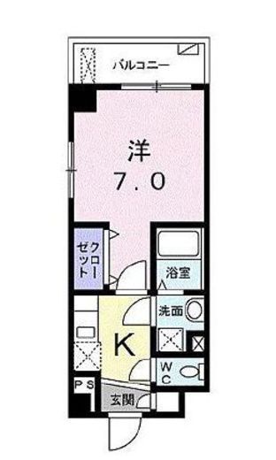 フォレスタ三軒茶屋 301 間取り図