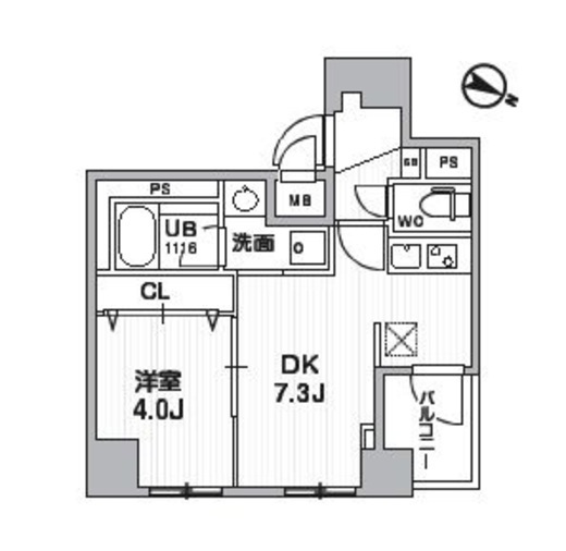 イルレガーメDH 504 間取り図