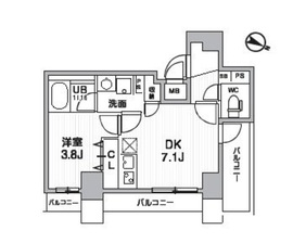 イルレガーメDH 702 間取り図