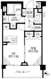 クオリア桜新町 3階 間取り図