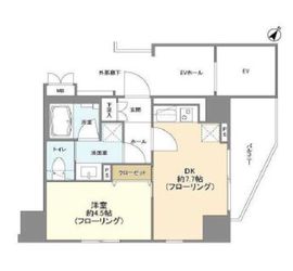 レジデンシャルスター武蔵小山 11階 間取り図