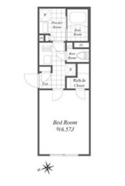 Reve Residence 白金台 (レーヴレジデンス白金台) 301 間取り図