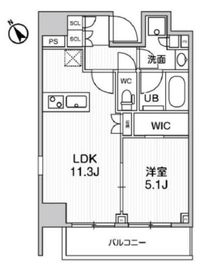 グランドコンシェルジュ浅草橋 5階 間取り図