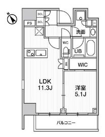 グランドコンシェルジュ浅草橋 7階 間取り図