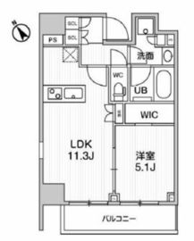 グランドコンシェルジュ浅草橋 9階 間取り図