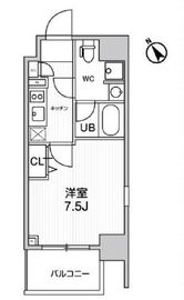 グランドコンシェルジュ浅草橋 4階 間取り図