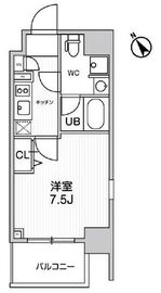 グランドコンシェルジュ浅草橋 12階 間取り図