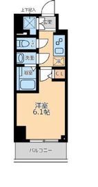 プライマル品川大森海岸 405 間取り図