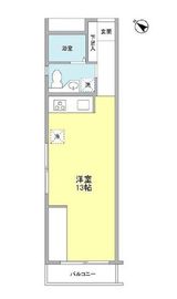 キルト祐天寺 203 間取り図