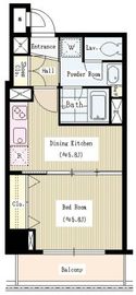 コンフォリア銀座イースト弐番館 503 間取り図