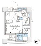 レジデンス文京春日 701 間取り図