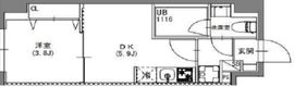 S-RESIDENCE押上Blossom (エスレジデンス押上ブロッサム) 603 間取り図