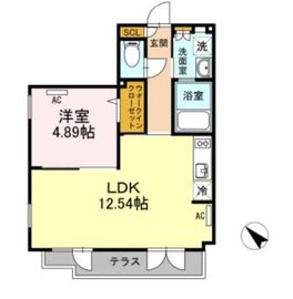 LAPiS目黒本町 (ラピス目黒本町) 101 間取り図