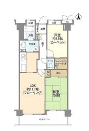 グランレーヴ大森蘇峰公園 4階 間取り図