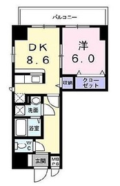 エトワールブランシュ新橋 1101 間取り図