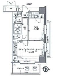 MFPRコート木場公園 612 間取り図