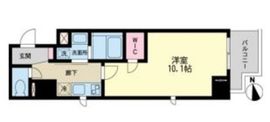 ポルトボヌール渋谷桜丘 1003 間取り図