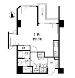 ルミナス一番町 6階 間取り図