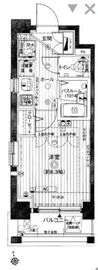 エステムプラザ品川アーバンヒルズ 2階 間取り図