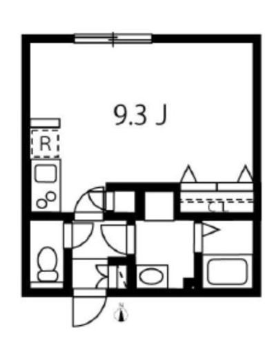 リーガランド大岡山 405 間取り図