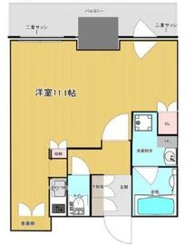 プラウドタワー小岩ファースト 8階 間取り図