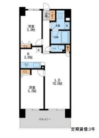 レジディア南千住 1005 間取り図