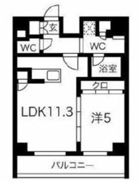 エルフォルテ品川フェリス 7階 間取り図