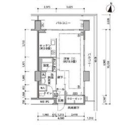 東雲キャナルコートCODAN 17-904 間取り図