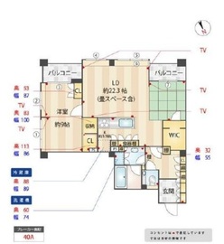 ライオンズガーデン四谷津の守坂 3階 間取り図